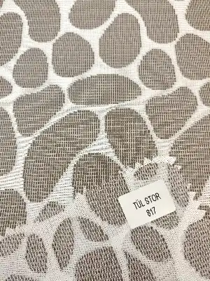 Çiftli Sistem Tül Stor Perde Yh-817 (1.kalite)- Beyaz