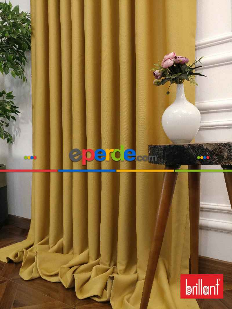 %90 Brillant Karartma Blackout Hardal Sarı Rarısı