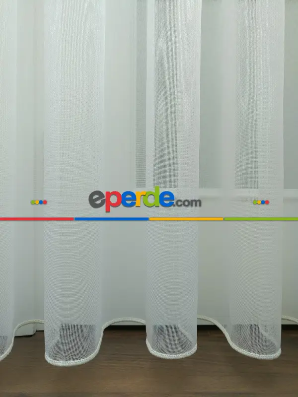 Mutfak Tül Perde- Ekru