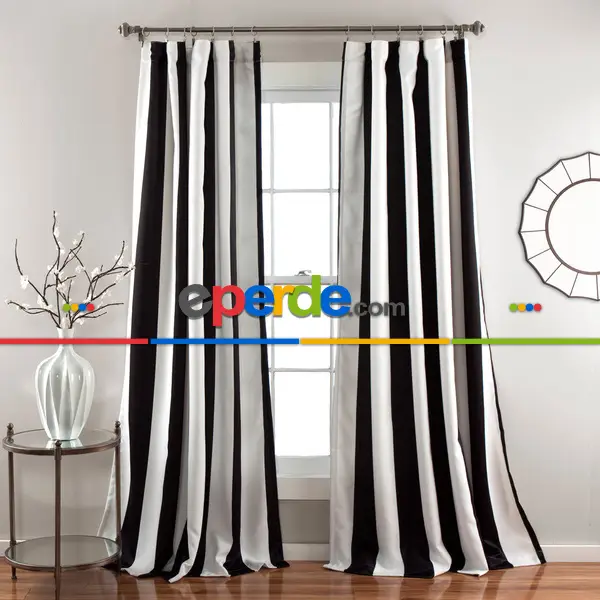 Renkli Çizgili Fon Perdeler Çoklu Renk Seçenekleri İle - Kumaşı Kalındır-renkler Kalıcıdır- Yeşil-Mavi-Gri-Füme-Antrasit-Kırmızı-Beyaz-Pembe-Pudra