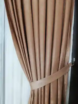 Soft Sütlü Kahve Fon Perde- Sütlü Kahve