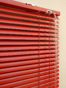 Mutfak Kırmızı - Alüminyum Jaluzi Perde - 25mm Kalınlığında- Kırmızı