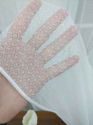 Armür Dokuma Düz Tül Perde- Beyaz - Kurşunlu Tül