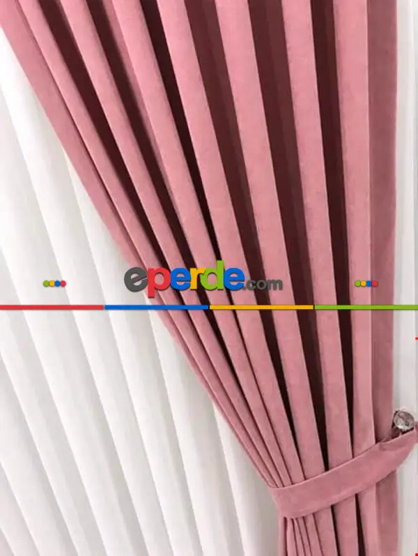 Düz Kadife Dokulu Panama Fon Perde 45 Farklı Renk (özel İndirimli Fiyat)