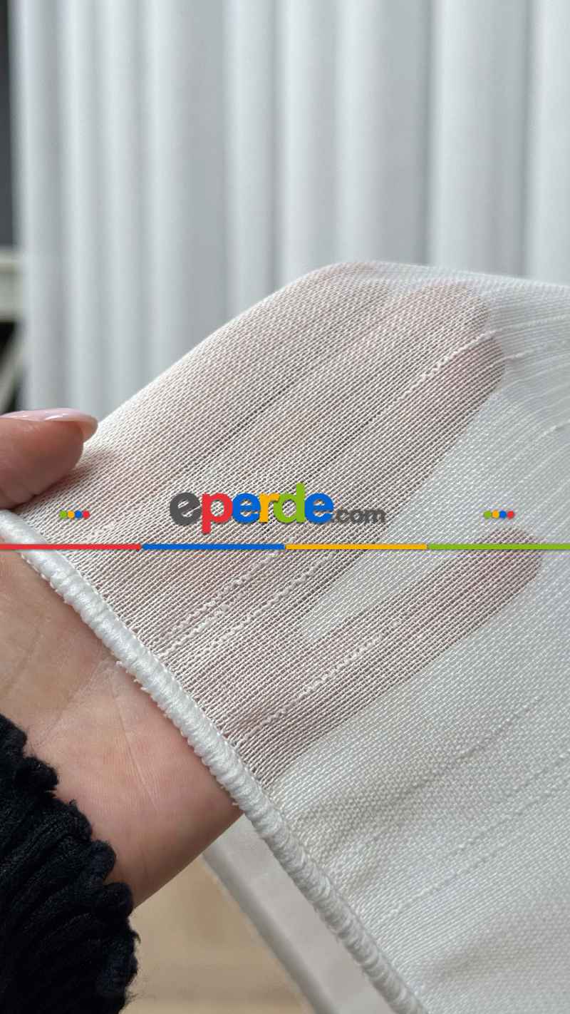 Vakko Şantuk Tül Perde, Premium Seri Ağır Gramajlı