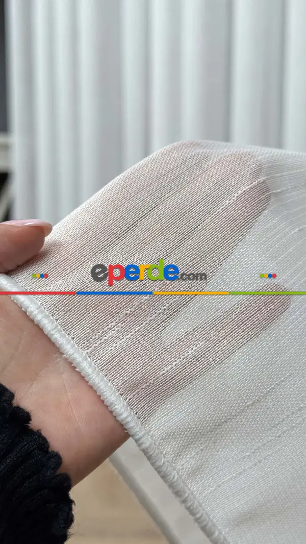 Vakko Şantuk Tül Perde, Premium Seri Ağır Gramajlı