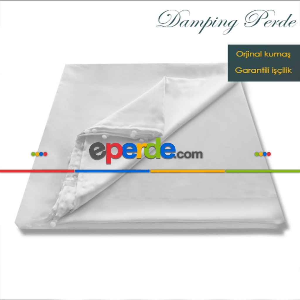 Beyaz Güneşlik Perde 1. Kalite- Beyaz