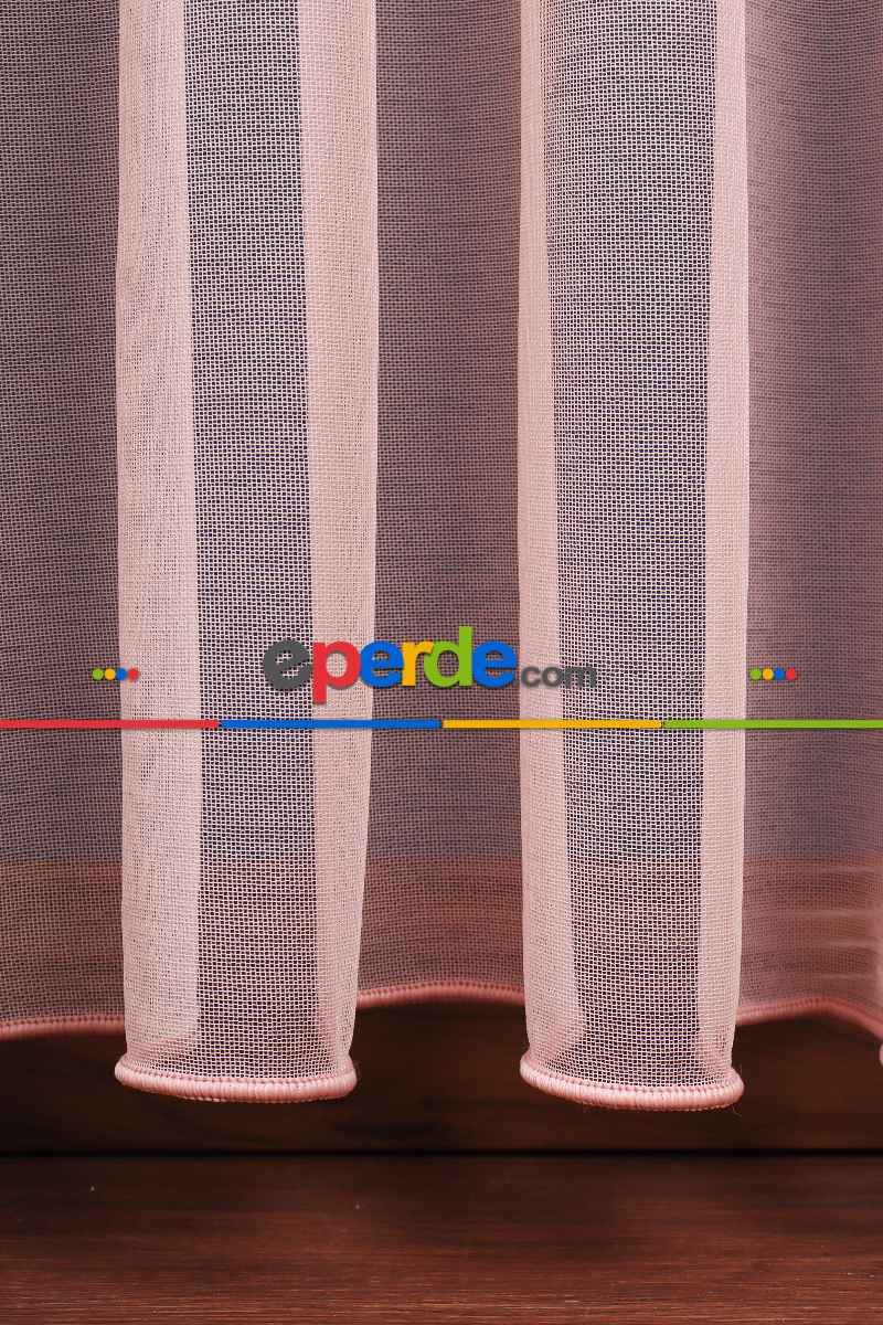 Ofelya Pudra - Düz Tül Perde