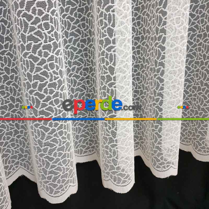 Yanki Kruvaze Tül Arı Peteği Tül Kristal İnci Boncuklu