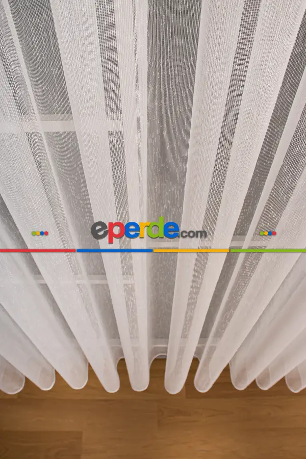 Tül Fırsat !!! Şantuk Birinci Kalite Tül Ekru Renk Kırık Beyaz- Ekru - Kurşunlu Tül