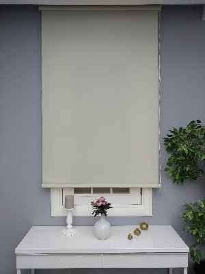 Krem Leke Tutmaz Yüksek Kalite Düz Stor Perde Perlehome