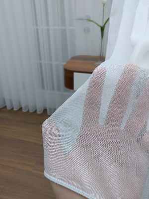 Mutfak Tül Perde- Ekru