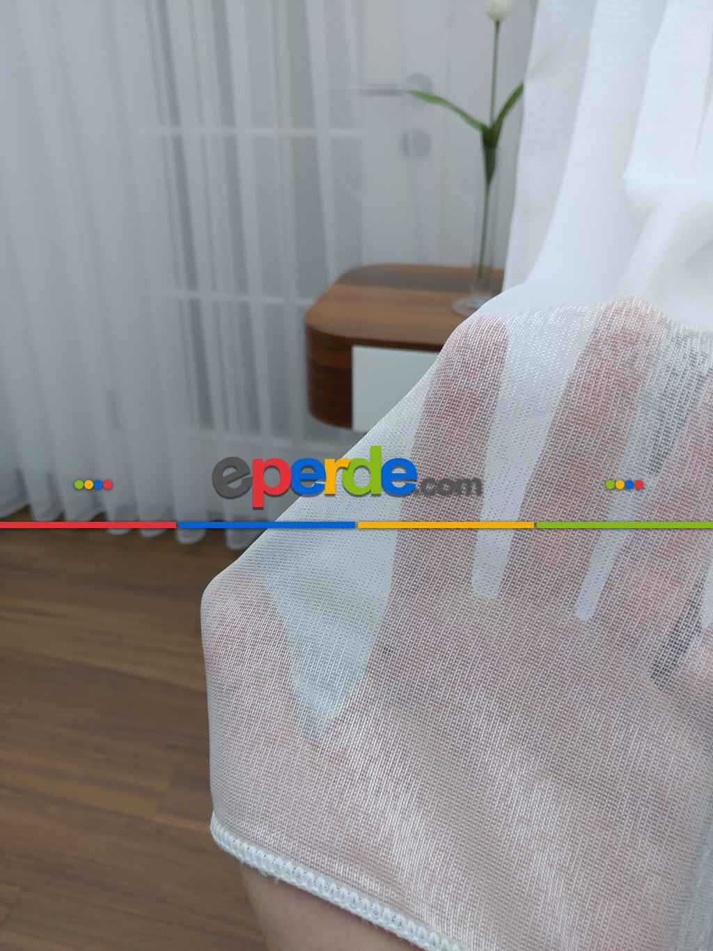 Mutfak Tül Perde- Ekru