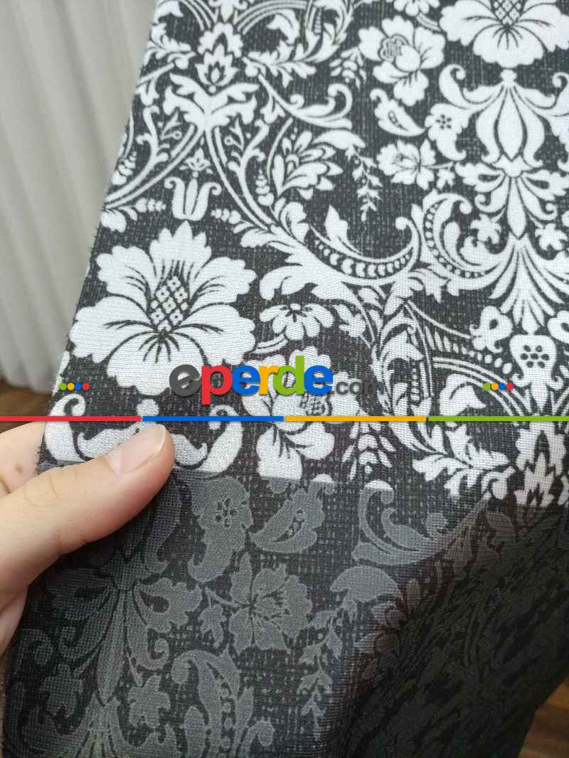 Yatak Odası - Lens Akıllı Dikey Tül Perde Antik-53- Çok Renkli 2