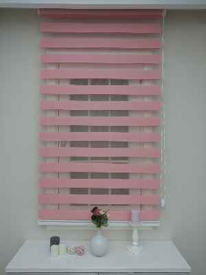 Zebra Perde Pembe Perde - Pembe