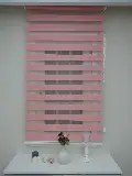 Zebra Perde Pembe Perde - Pembe