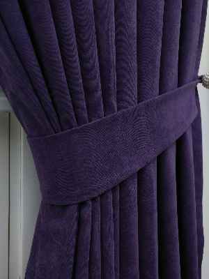 %25 İndirimli!!! Mor Düz Fon Perde- Mor