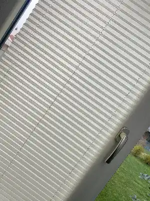 Plisel Perde, Krem Ekg Seri Cam Balkon Perdesi 1. Kalite Matkapsız Montaj Yaylı Sistem