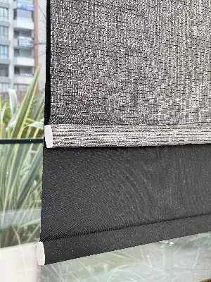 Çiftli Sistem Tül Stor Perde, Standart Metal Kasalı Yüksek Kalite Kornişe Kolay Montaj Seçenekli