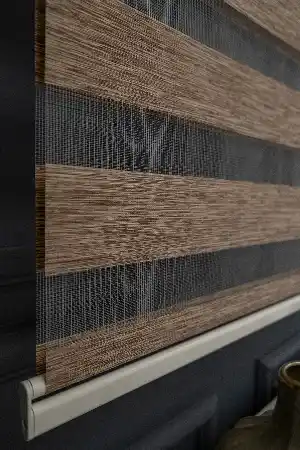 Açık Kahverengi Yüksek Kalite Bambu Zebra