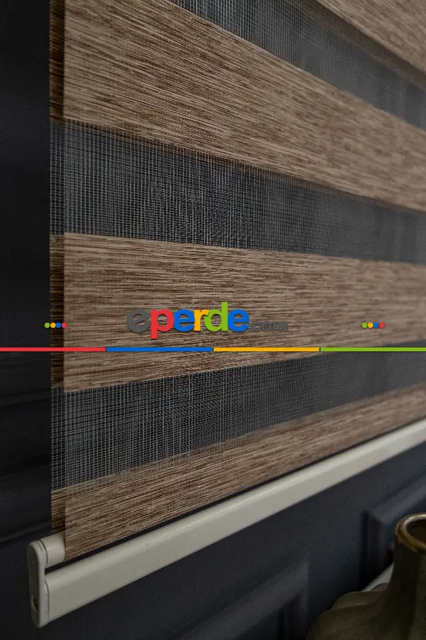 Açık Kahverengi Yüksek Kalite Bambu Zebra