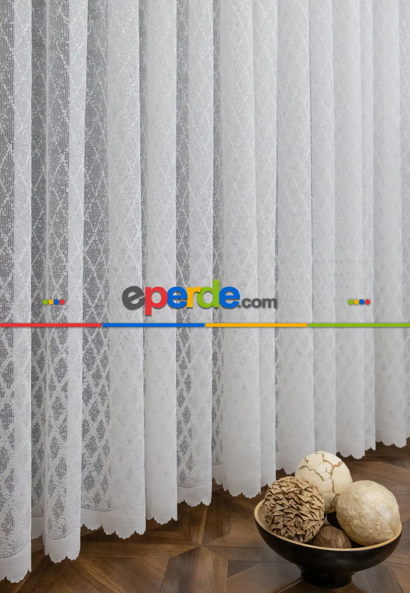 Fransız Dantel Tül Perde - Yüksek Kalite