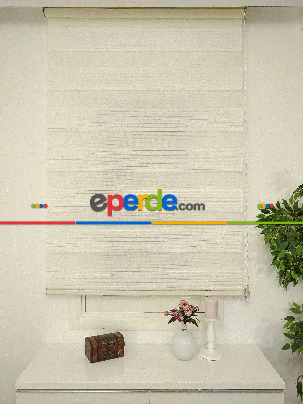 Novaclass Genış Pilili Ekru- Ekru