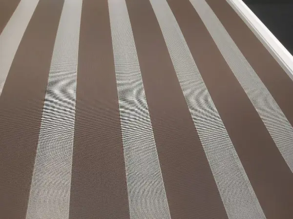 Brillant Koyu Kahve Zebra Perde- Kahve Koyu