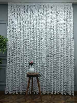 Degrade Geçişli File Tül 1.kalite Son Trend !!!- Ekru