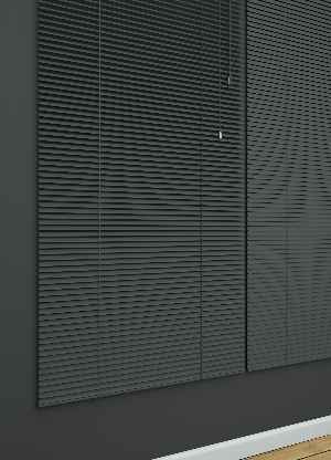 Koyu Gri - Alüminyum Jaluzi Perde - 25mm Kalınlığında