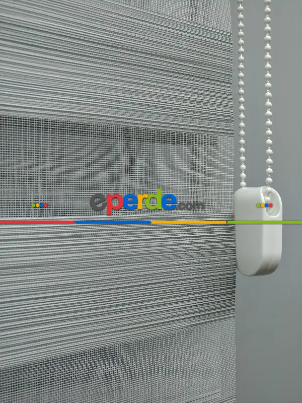 Salon Zebra Perde - 2021 Sezonu - Zebra Perde - Bambu Zebra Perde- Siyah