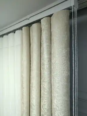 2021 Sezonu - Tül Dikey Zebra Perde - Fon Kumaşlı Tül Dikey Perde - Stor Tül Perde Hepsi Birarada- Gri-füme-antrasit-krem-turuncu-ekru