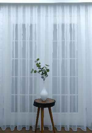 Salon Tül - Dönergücü Pırıltı Zemin Tül Perde Beyaz Renk 1.kalite- Beyaz