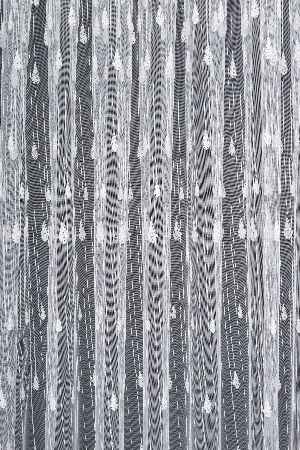 Damlacık Desenli Brode İşlemeli Tül Perde