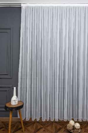 Salon - Grek Zemin Tül Perde