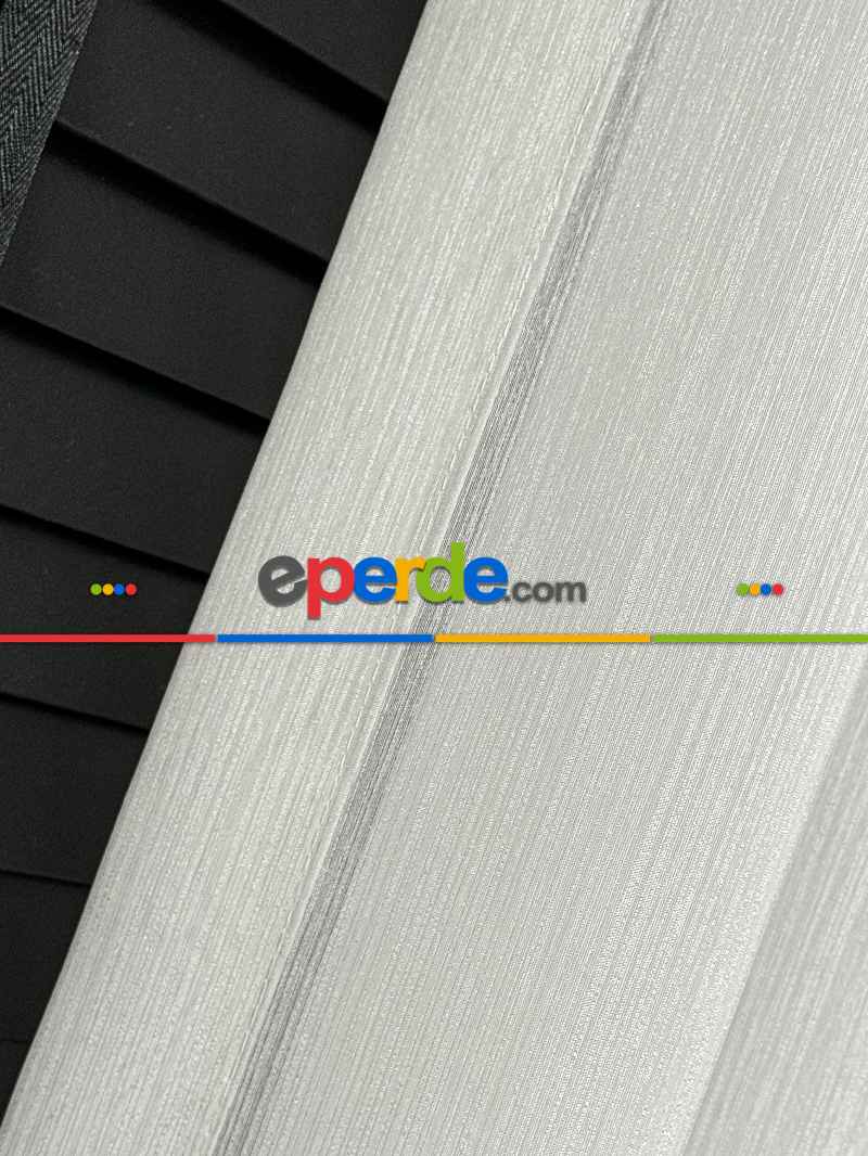 Genç Odası Hafif Çizgili Tül Perde - Premium Serisi - Ürün Videosu Açıklamada Vardır