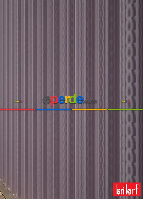 Brillant Akıllı Tül Perde Lila Renkli Tül Dikey Zebra Perde Düz 1. Kalite