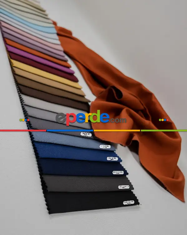 Yatak Odası - Blackout Düz Fon Perde Karartma Perde Güneşlik - Çok Renkli 1. Kalite