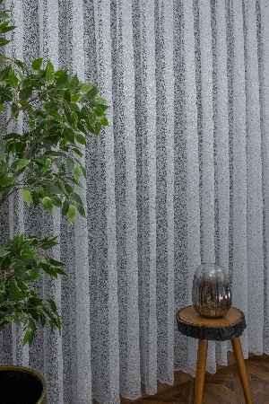 Salon - File Tül - Ağ Tül - Modern Tül - Tasarım Tül- Ekru