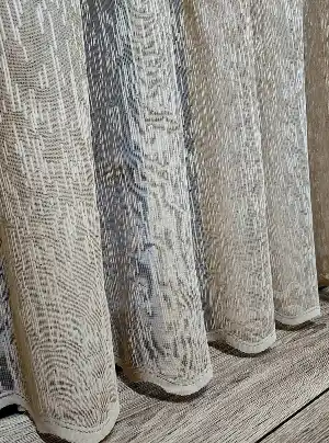 Yağmur Sade Düz Bej Vizon Renkli Ütü İstemez Tül Perde
