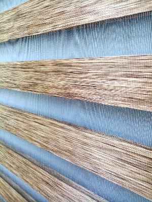 Bambu Zebra 2021 Sezonu Kahverengi Kırçıllı A Kalite Bambu Zebra Perde- Kahve Koyu