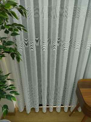 Keten Tül Gramajlı Perde- Ekru - Kurşunlu Tül