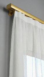 Gri Kanallı Dekoratif Ray, Modern Perde Korniş Rayı Altın