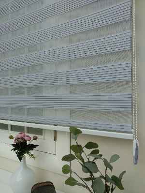 Salon Zebra - Zebra Perde - Dar Pileli Zebra Perde- Gri-Füme-Antrasit