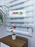 Zebra Perde - Düz Zebra Perde- Ekru Krem Açık