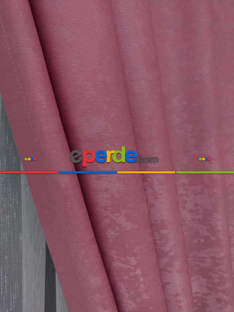 Soft Pembe Koyu Fon Perde (150)- Pembe Koyu
