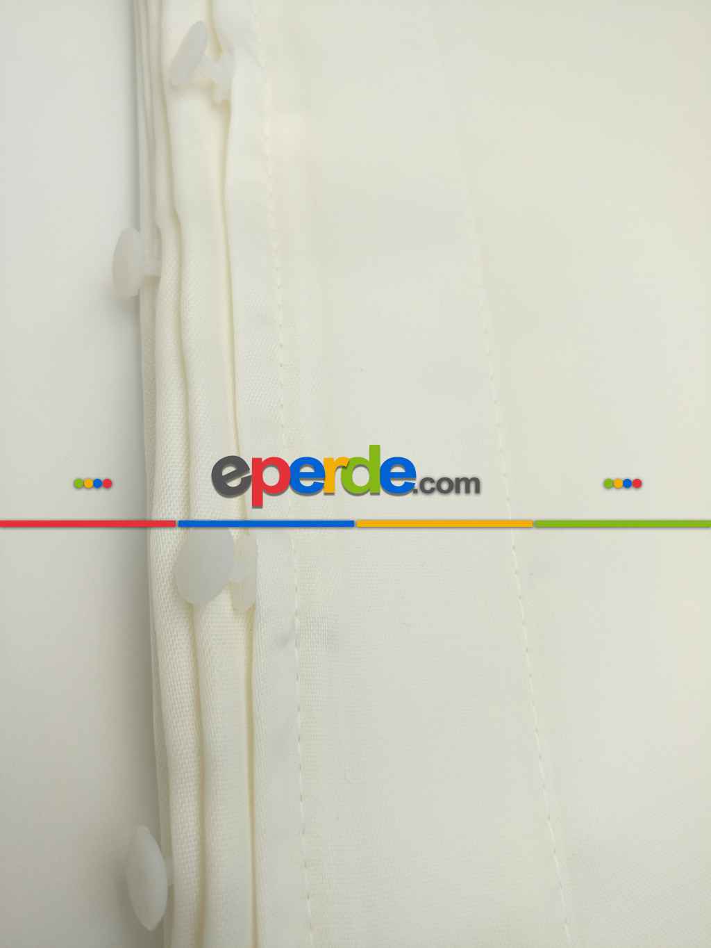 Güneşlik Saten - Ekru- Ekru