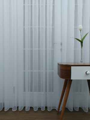 Mutfak Tül Perde- Ekru