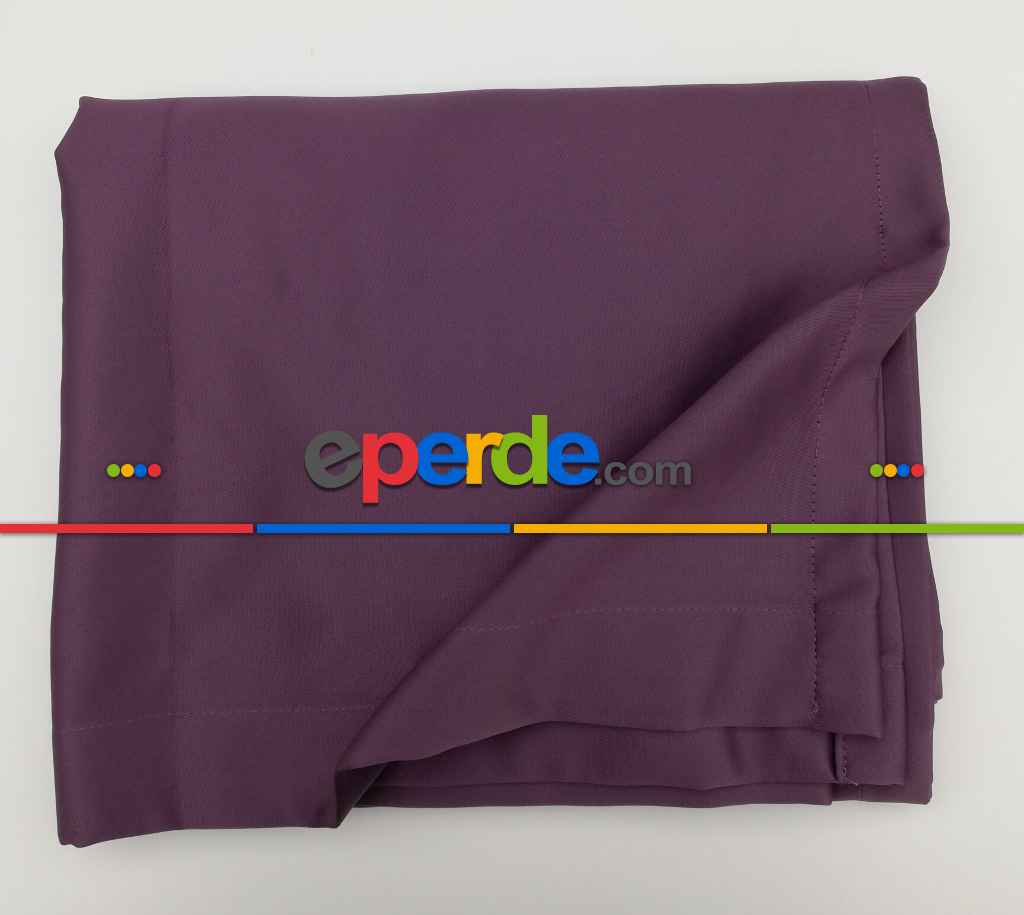 Blackout Güneşlik Perde (geniş En:280cm)- Mürdüm