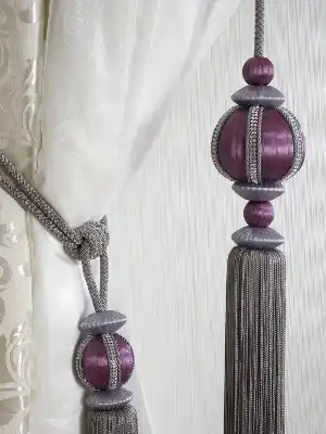 Braçol Fon Bağı Gri - Mor- Mor-gri Koyu